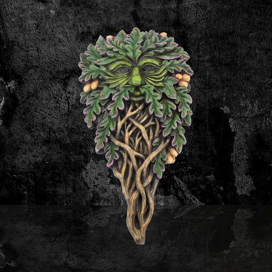 Tree Spirit Wall Plaque All Seeing Oak 29cm D3566J7