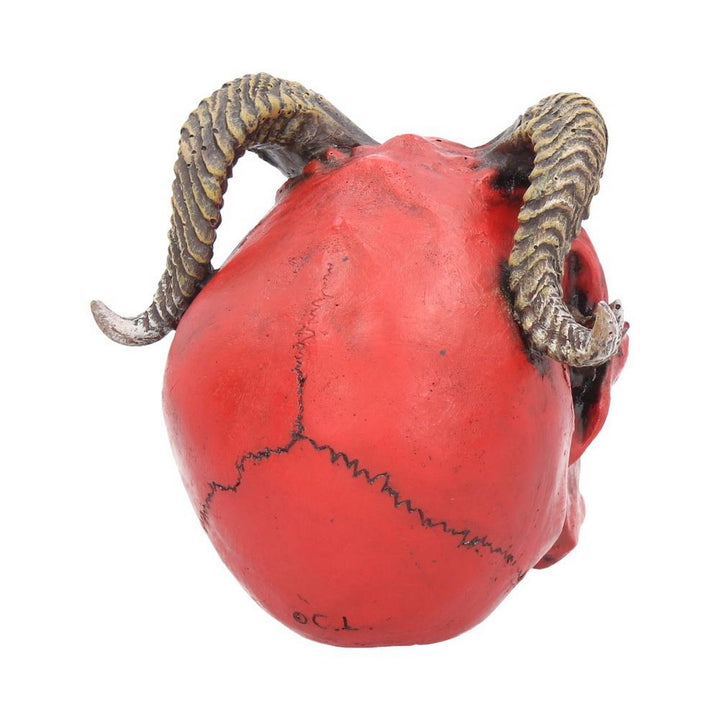 Tenacious Beelzeboss Demon Skull Ornament 13.3cm D3601J7