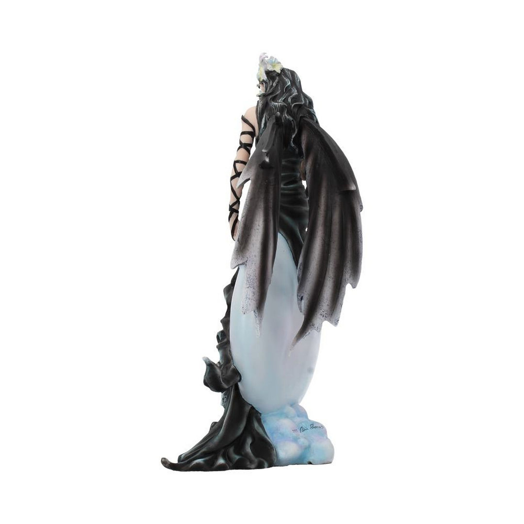 Nene Thomas Dark Skies Dark Moon Fairy and Raven Companion Figurine D3841K8