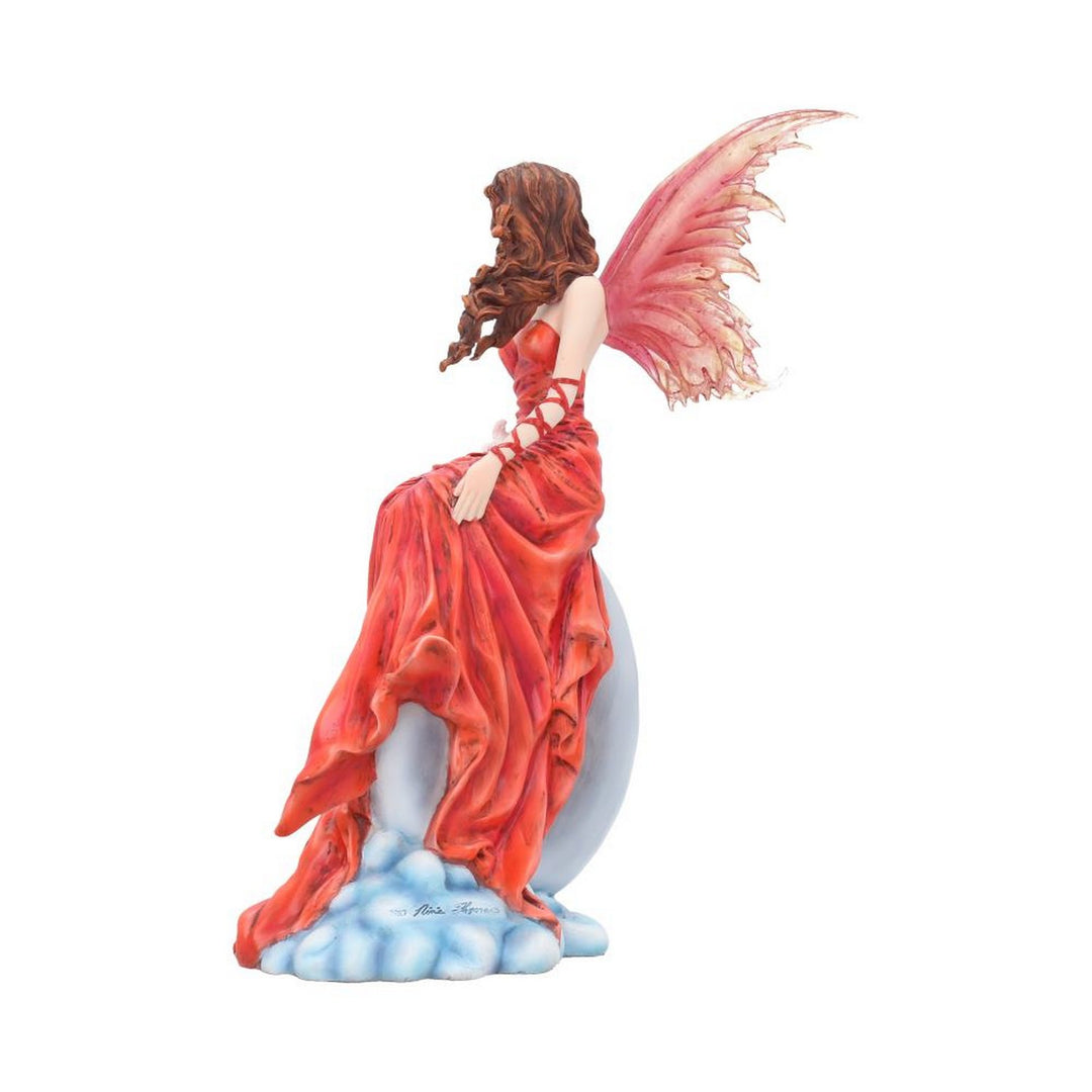 Nene Thomas Crimsonlily Red Moon Fairy and Butterfly Companion Figurine D3842K8