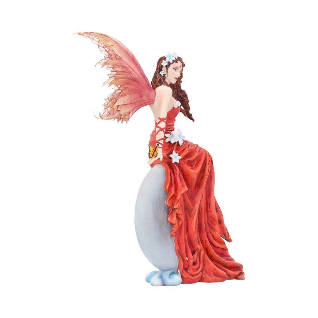 Nene Thomas Crimsonlily Red Moon Fairy and Butterfly Companion Figurine D3842K8