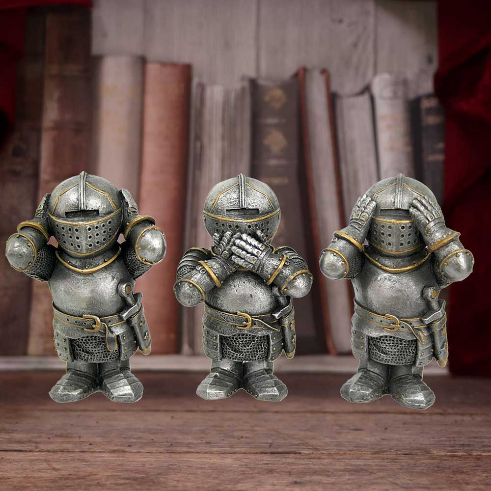 Three Wise Knights Figurine Knight Ornaments D3894K8