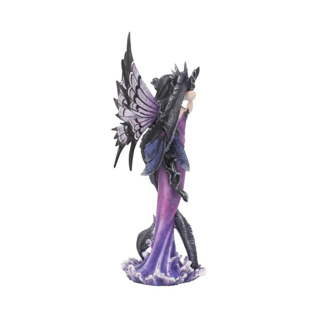 Guardians Embrace Figurine Dark Fairy Dragon Ornament D4277M8