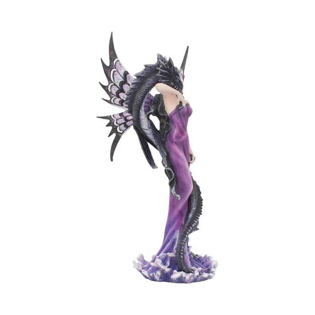 Guardians Embrace Figurine Dark Fairy Dragon Ornament D4277M8