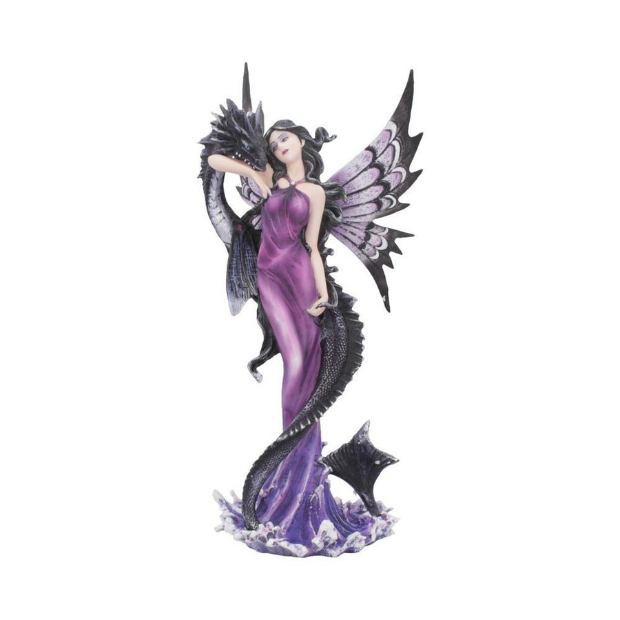 Guardians Embrace Figurine Dark Fairy Dragon Ornament D4277M8