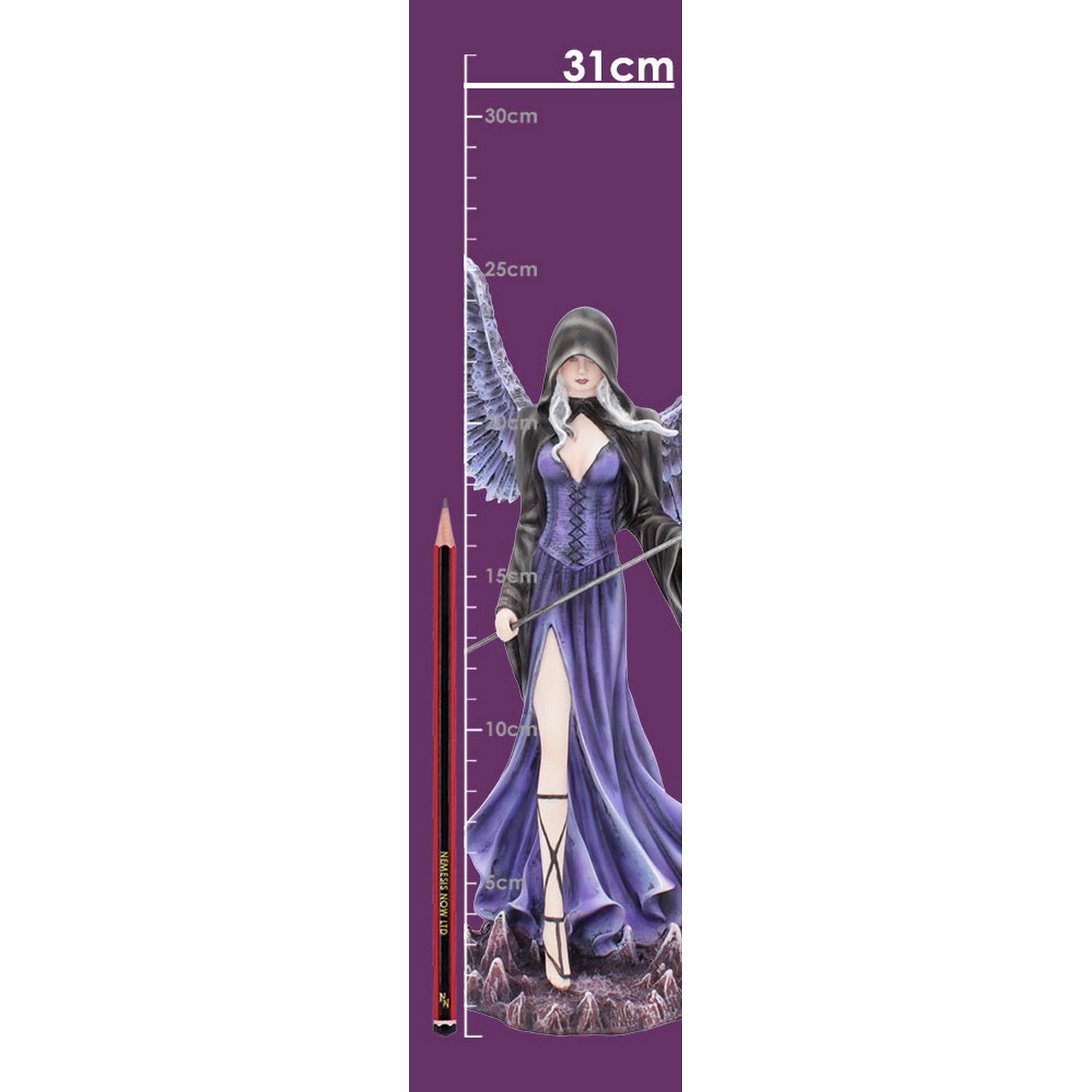 Dark Fairy Reaper Mercy 31cm D4508N9