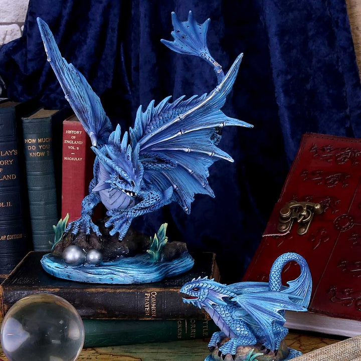 Adult Water Dragon Figurine By Anne Stokes 31cm D4518N9
