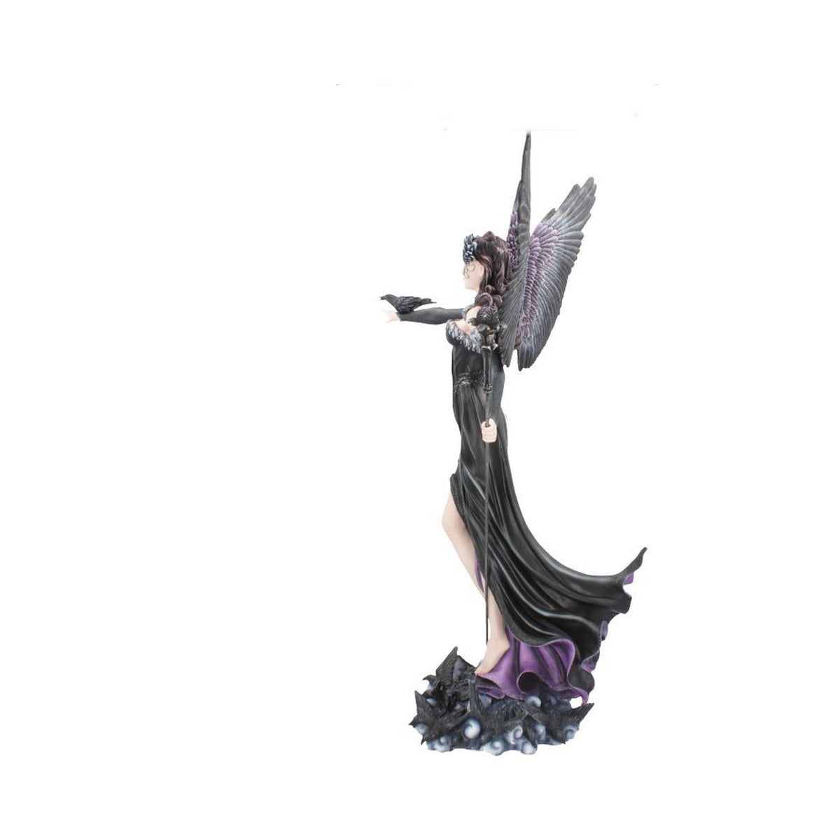 Raven Fairy Queen Maeven Figurine 78.5cm D4521N9