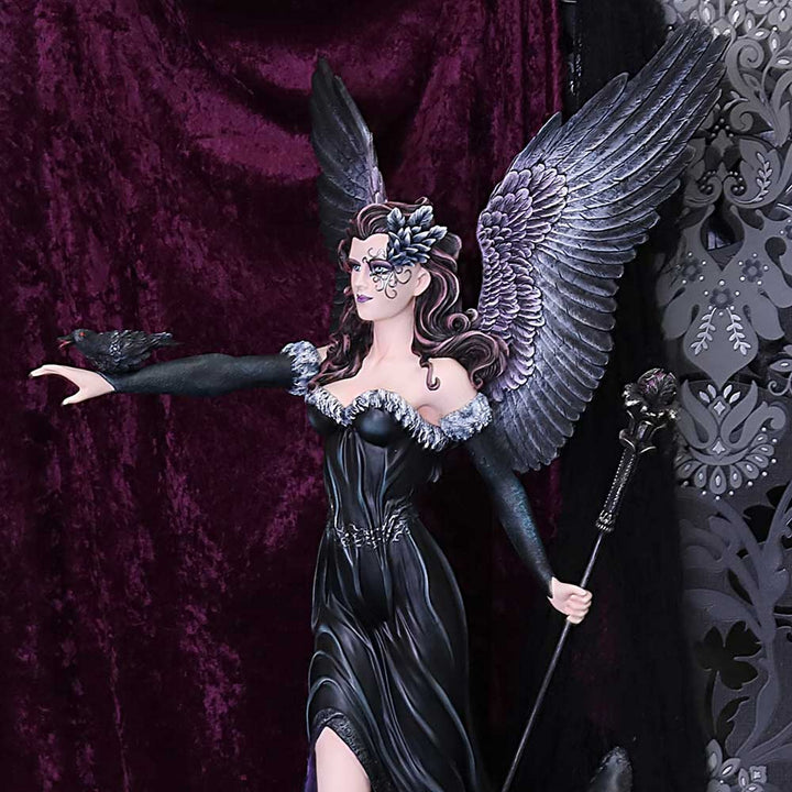 Raven Fairy Queen Maeven Figurine 78.5cm D4521N9