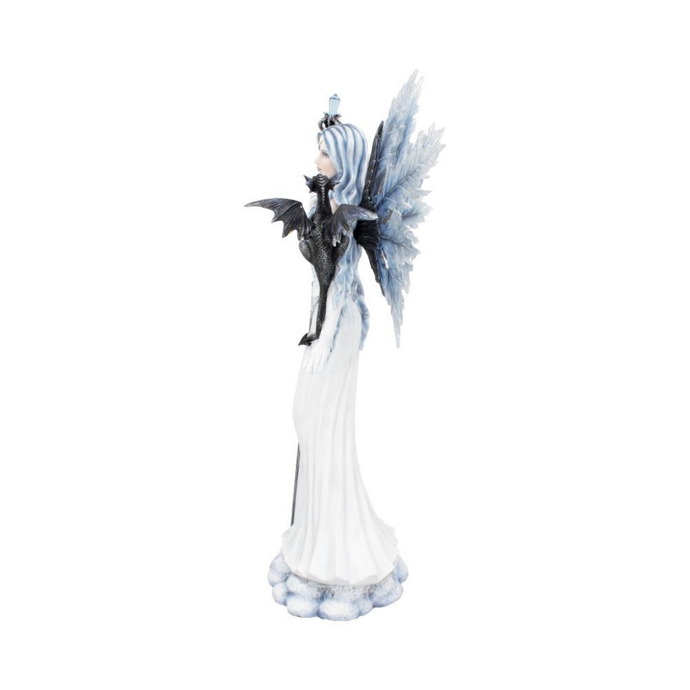 Ice Fairy Figurine With Dragon Companion Adica 57cm D4522N9