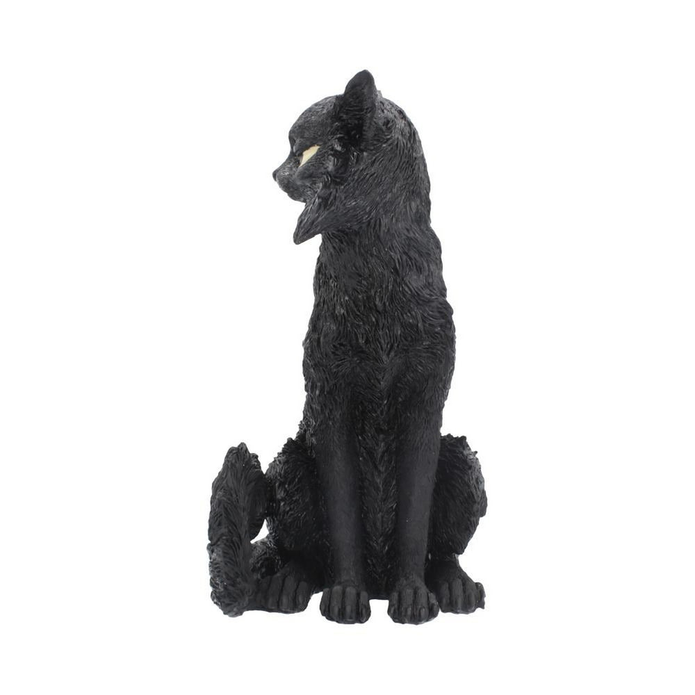 Large Black Cat Witches Familiar Figure Salem 32.5cm D4583N9