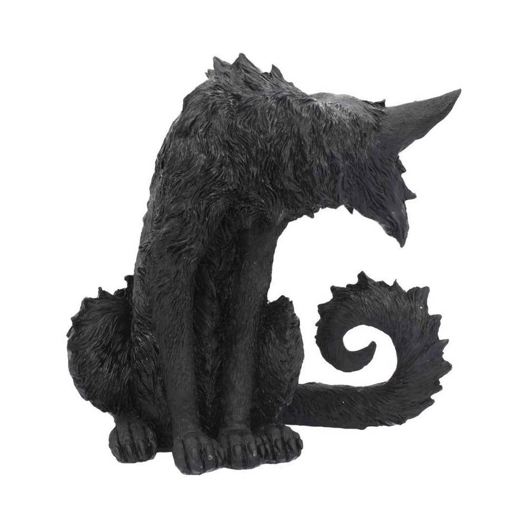 Large Black Cat Witches Familiar Figure Salem 25.5cm D4584N9