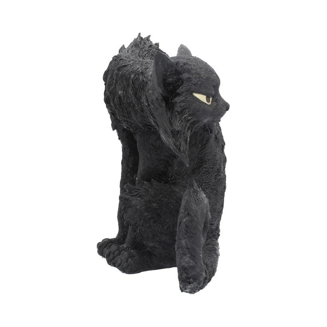 Large Black Cat Witches Familiar Figure Salem 25.5cm D4584N9