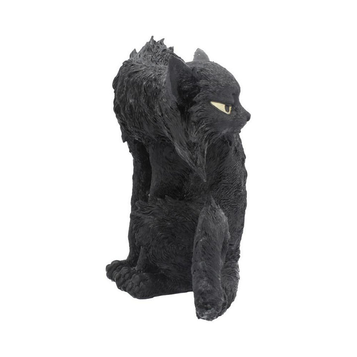 Large Black Cat Witches Familiar Figure Salem 25.5cm D4584N9