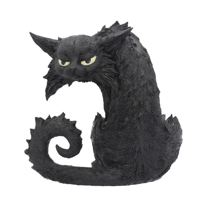 Large Black Cat Witches Familiar Figure Salem 25.5cm D4584N9