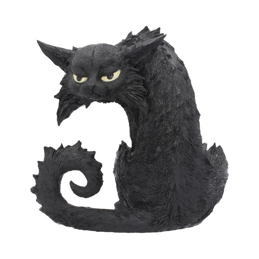 Large Black Cat Witches Familiar Figure Salem 25.5cm D4584N9