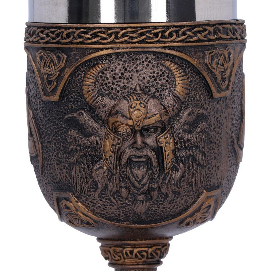 Odin Norse God of Wisdom and War Goblet D4717P9