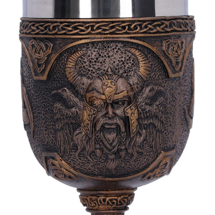 Odin Norse God of Wisdom and War Goblet D4717P9