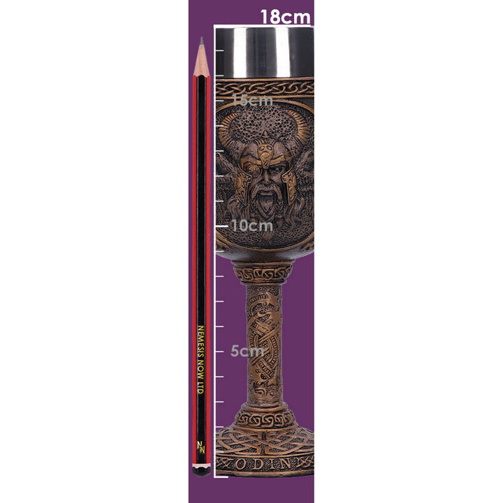 Odin Norse God of Wisdom and War Goblet D4717P9