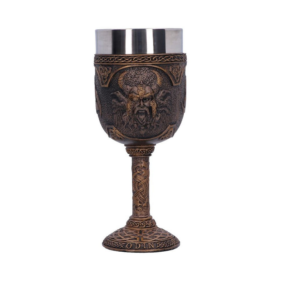 Odin Norse God of Wisdom and War Goblet D4717P9
