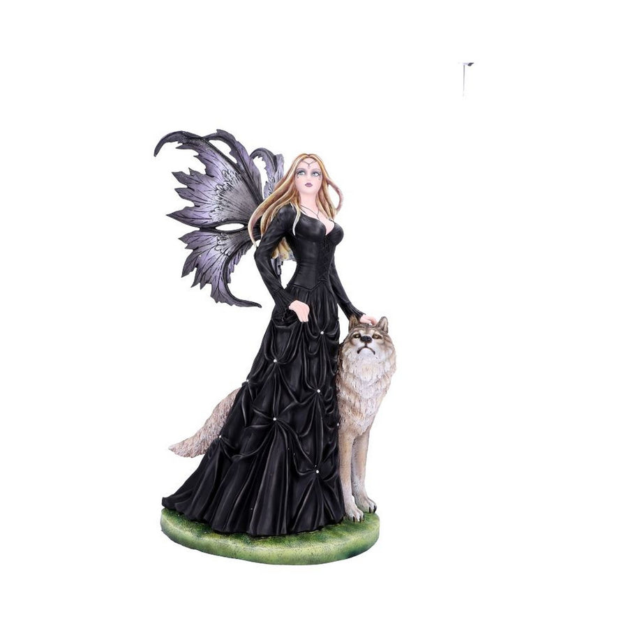 Loveta Large Wolf and Fairy Ornament D4835P9