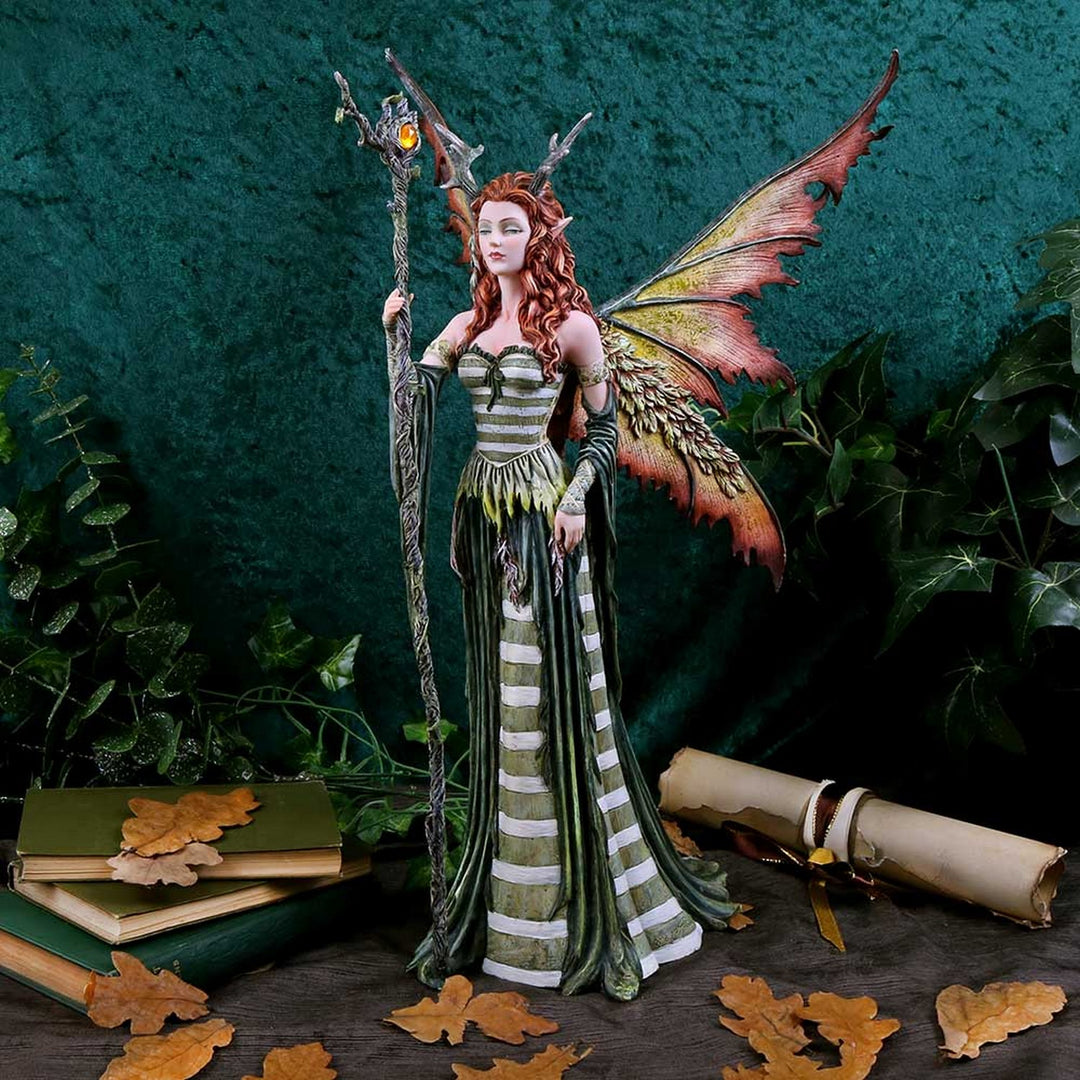 Amy Brown The Green Woman Forest Fairy Ornament D4839P9