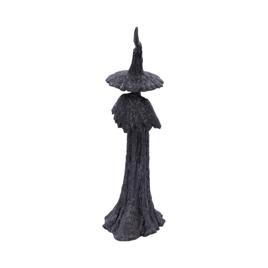 Talyse Black Glittered Forest Witch Ornament D4882P9