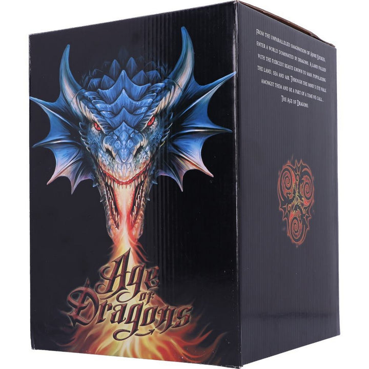 Anne Stokes Age of Dragons Adult Silver Dragon Figurine D4906R0