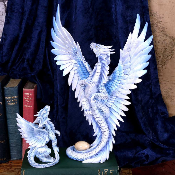 Anne Stokes Age of Dragons Adult Silver Dragon Figurine D4906R0