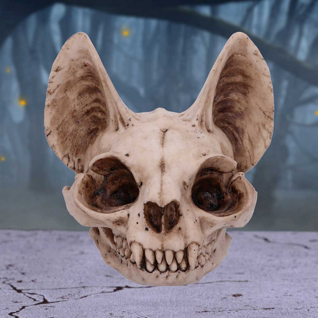 Bastet's Secret Cat Skull Figurine Ornament D4916R0