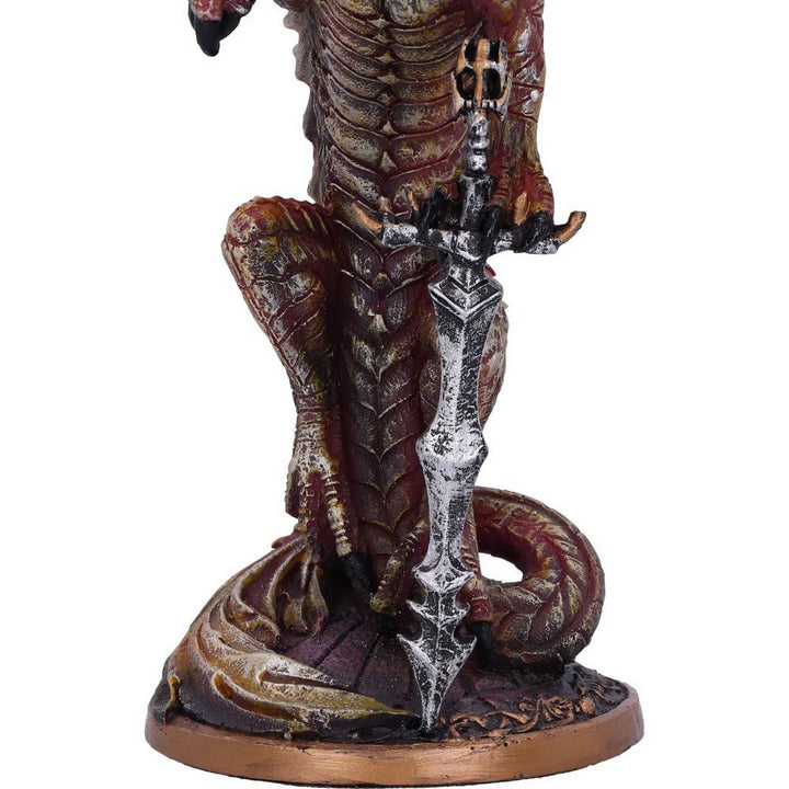 Ruth Thompson Flame Blade Red Fire Dragon Goblet Glass D4969R0