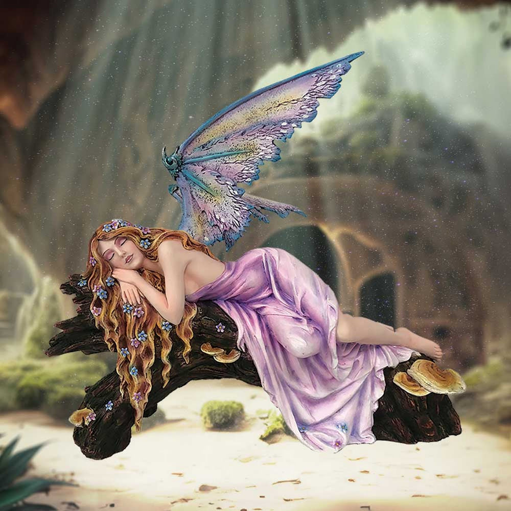 Drema Sleeping Woodland Fairy Figurine Ornament D4994R0