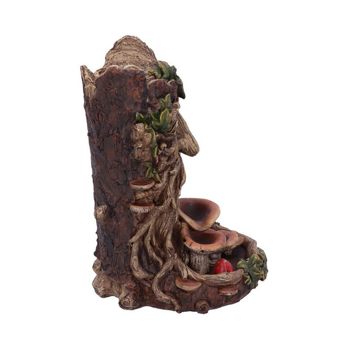 The Wisest Dryad Tree Spirit Green Man Backflow Incense Burner D5056R0