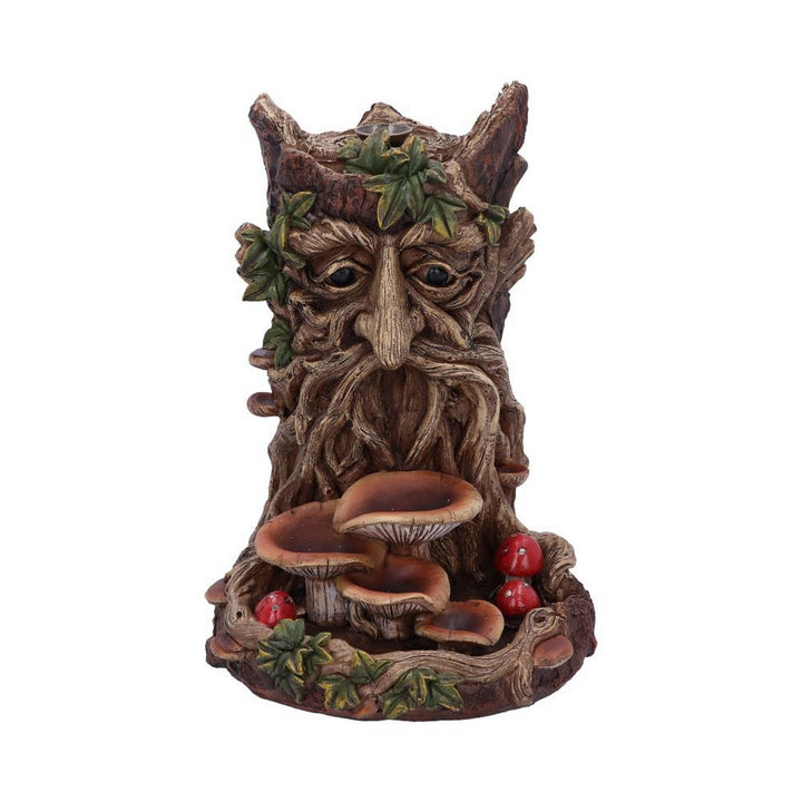 The Wisest Dryad Tree Spirit Green Man Backflow Incense Burner D5056R0