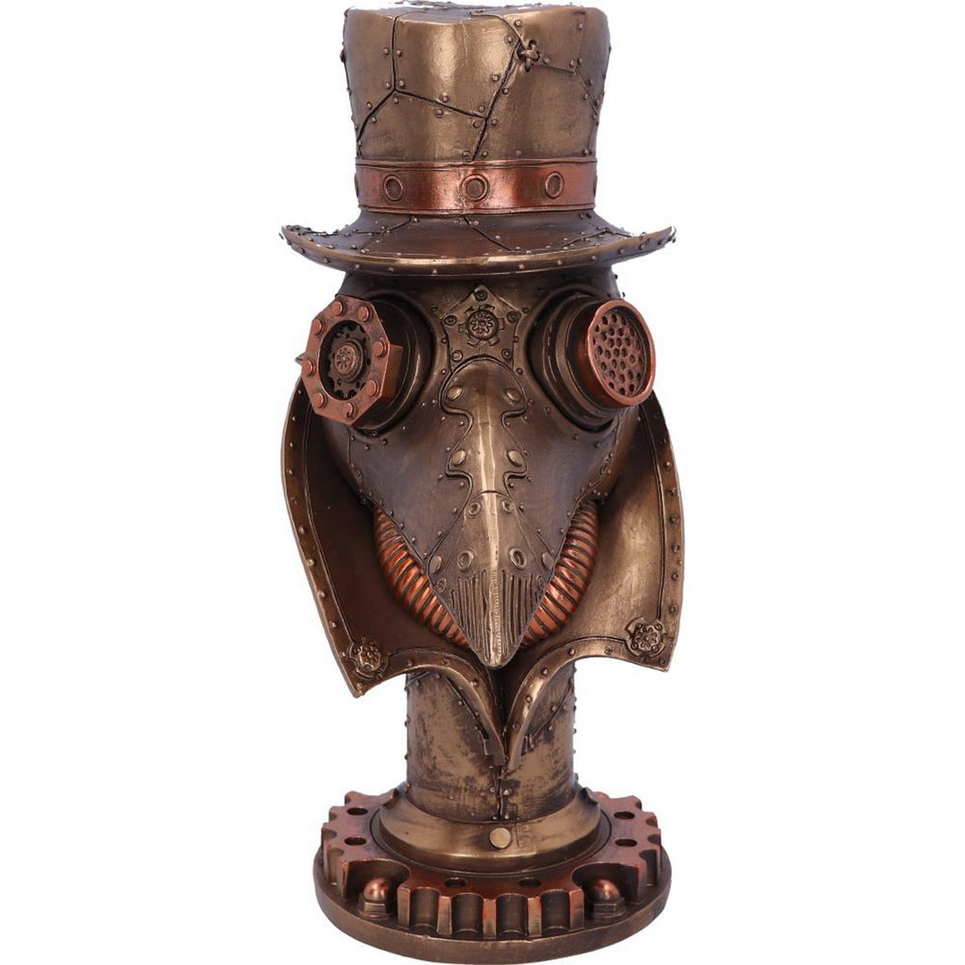 Steampunk Beaky Plague Doctor Bust Figurine D5063R0