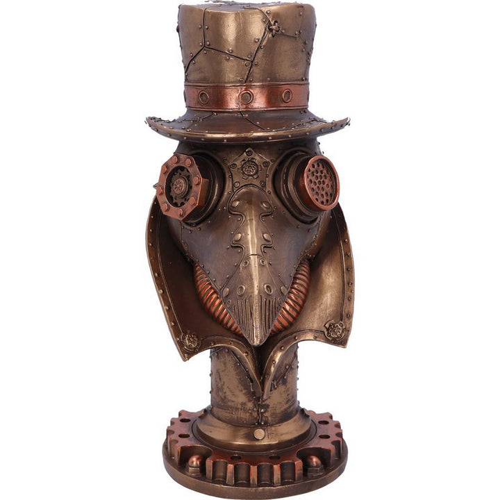 Steampunk Beaky Plague Doctor Bust Figurine D5063R0