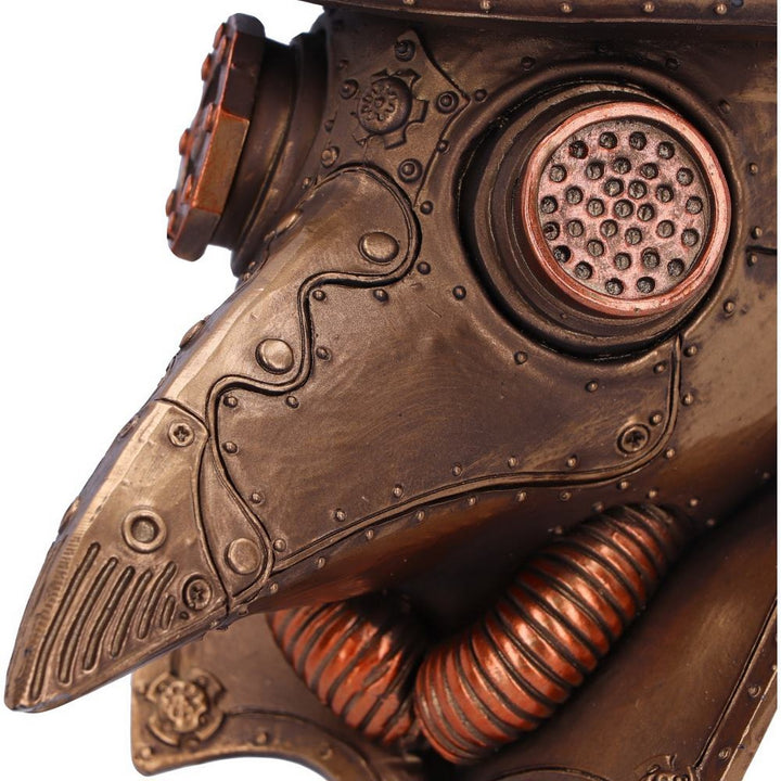 Steampunk Beaky Plague Doctor Bust Figurine D5063R0