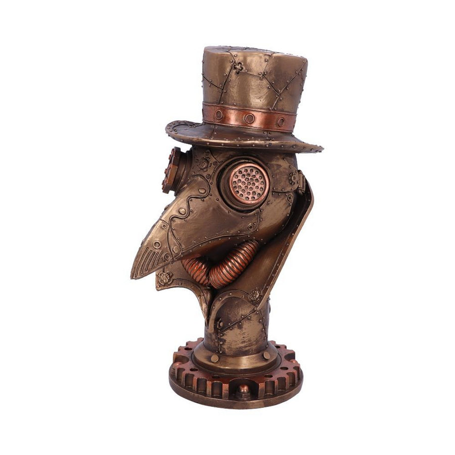 Steampunk Beaky Plague Doctor Bust Figurine D5063R0