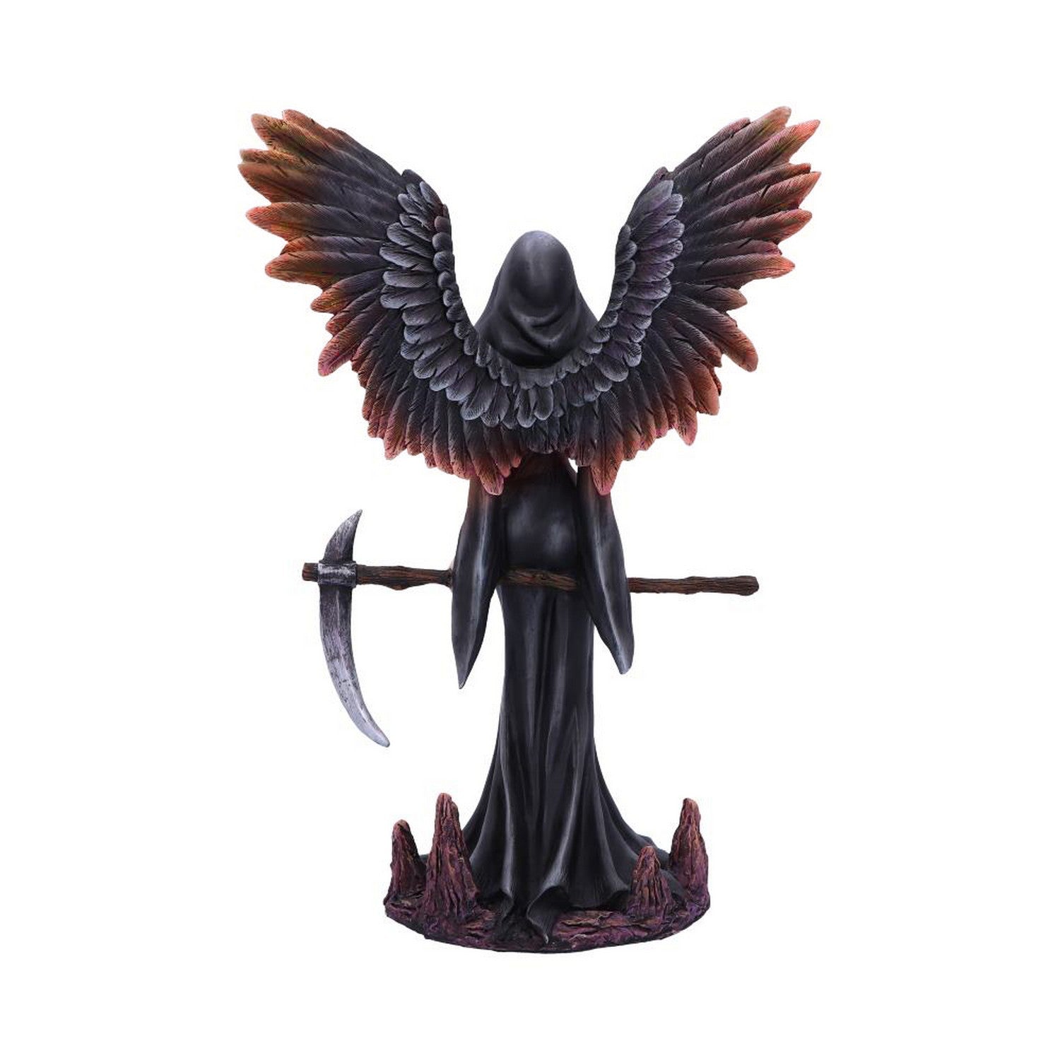Take my Soul Gothic Female Reaper with Scythe Figurine D5125R0