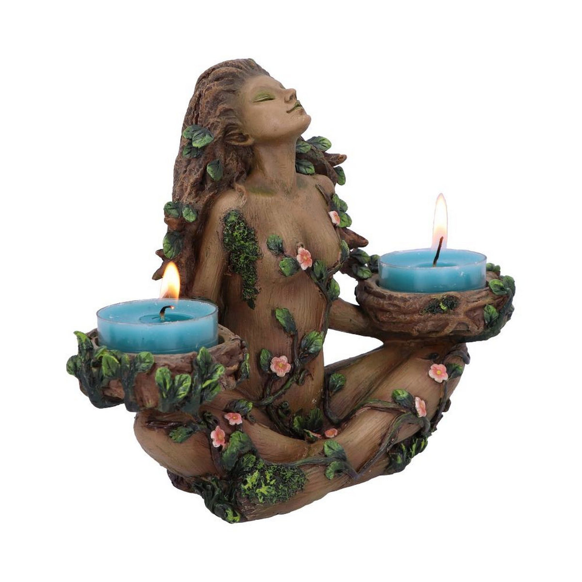 Balance of Nature Female Tree Spirit Tealight Candle Holder D5327S0