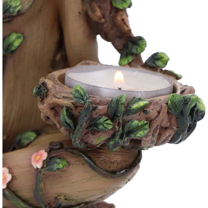 Balance of Nature Female Tree Spirit Tealight Candle Holder D5327S0