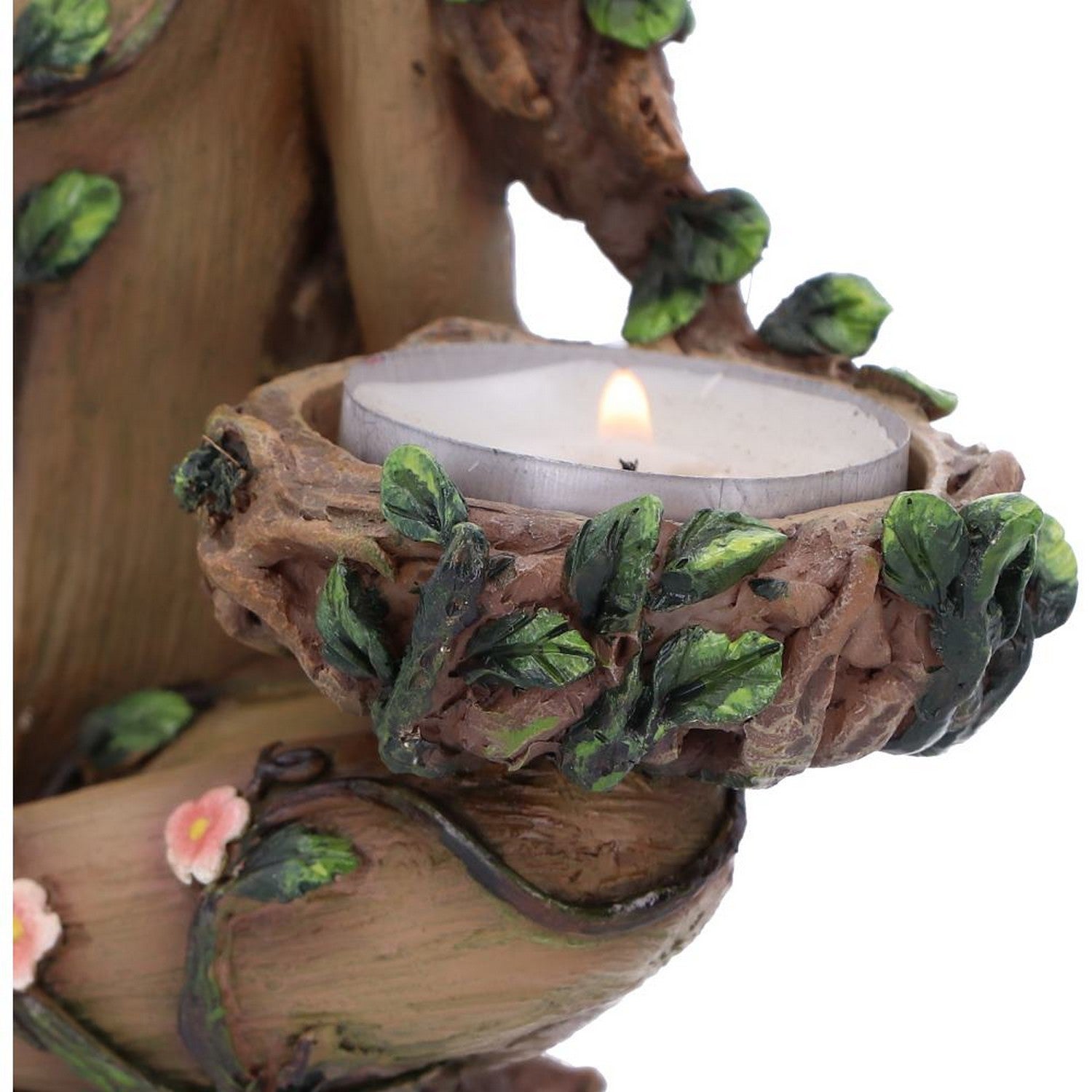 Balance of Nature Female Tree Spirit Tealight Candle Holder D5327S0
