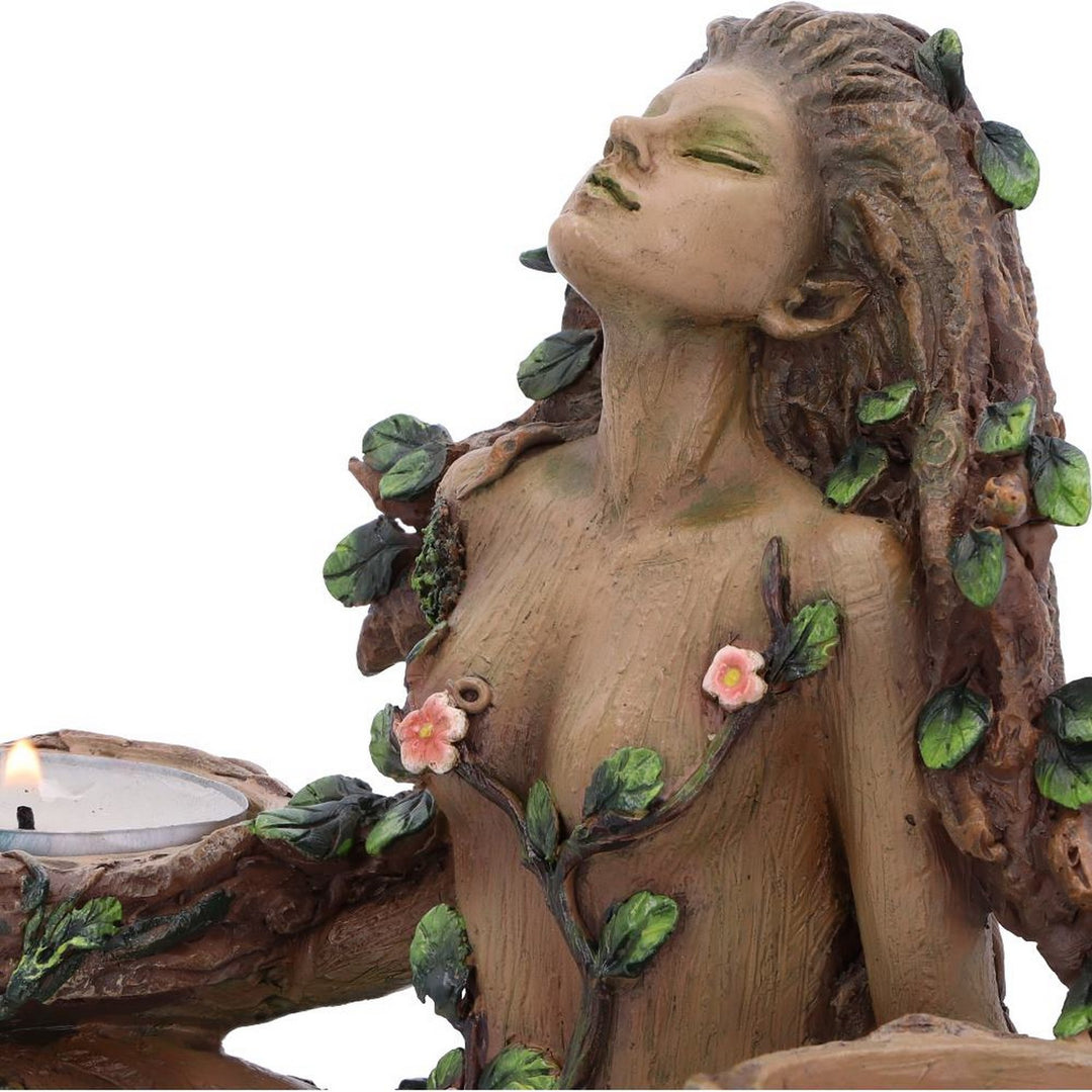 Balance of Nature Female Tree Spirit Tealight Candle Holder D5327S0
