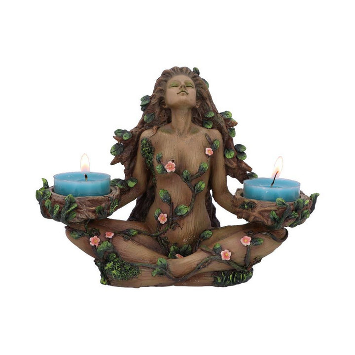 Balance of Nature Female Tree Spirit Tealight Candle Holder D5327S0