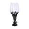 Bronze Forest Nectar Ancient Tree Spirit Green Man Goblet Wine Glass D5410T1