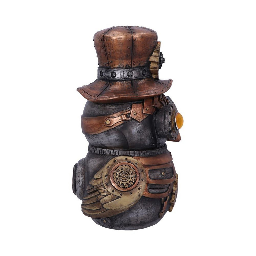 Hootle 22.7cm Steampunk Owl with Top Hat Figurine D5413T1