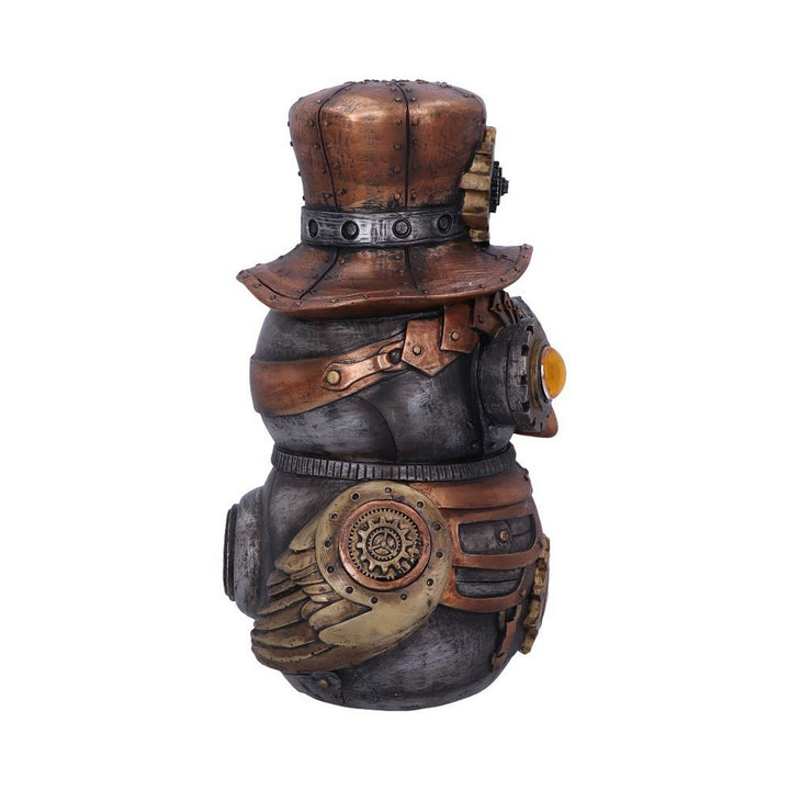 Hootle 22.7cm Steampunk Owl with Top Hat Figurine D5413T1