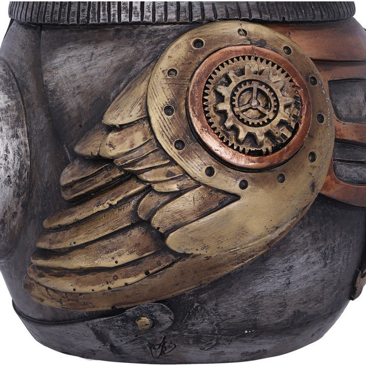 Hootle 22.7cm Steampunk Owl with Top Hat Figurine D5413T1