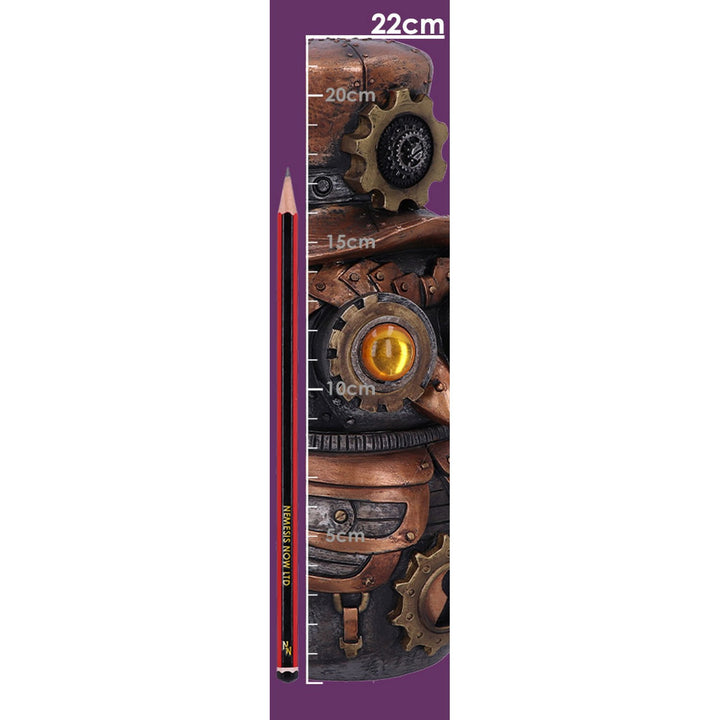 Hootle 22.7cm Steampunk Owl with Top Hat Figurine D5413T1