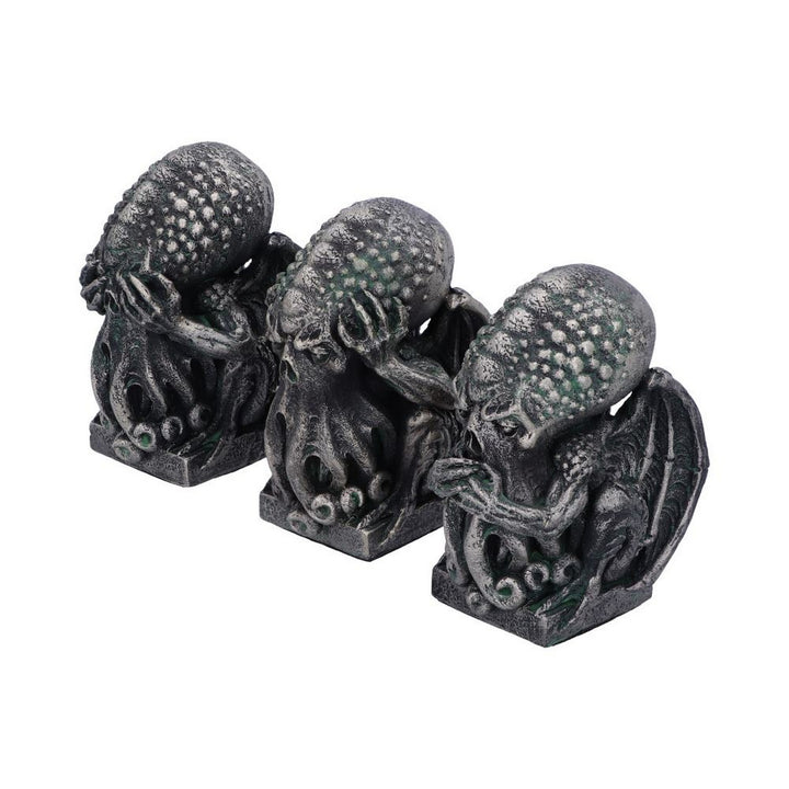 Three Wise Cthulhu Figurines 7.6cm D5492T1